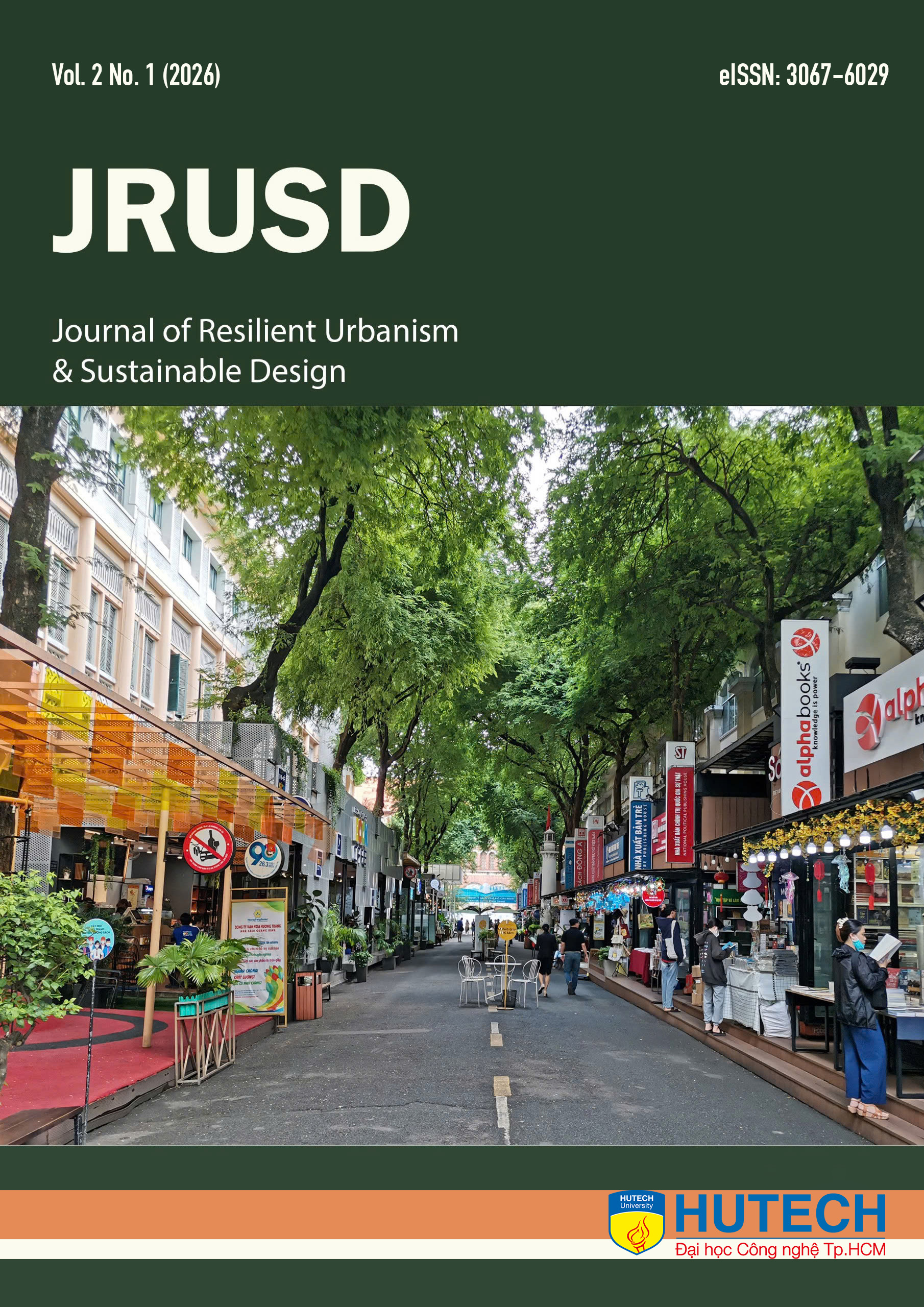					View Vol. 2 No. 1 (2026): JRUSD: Journal of Resilient Urbanism & Sustainable Design
				